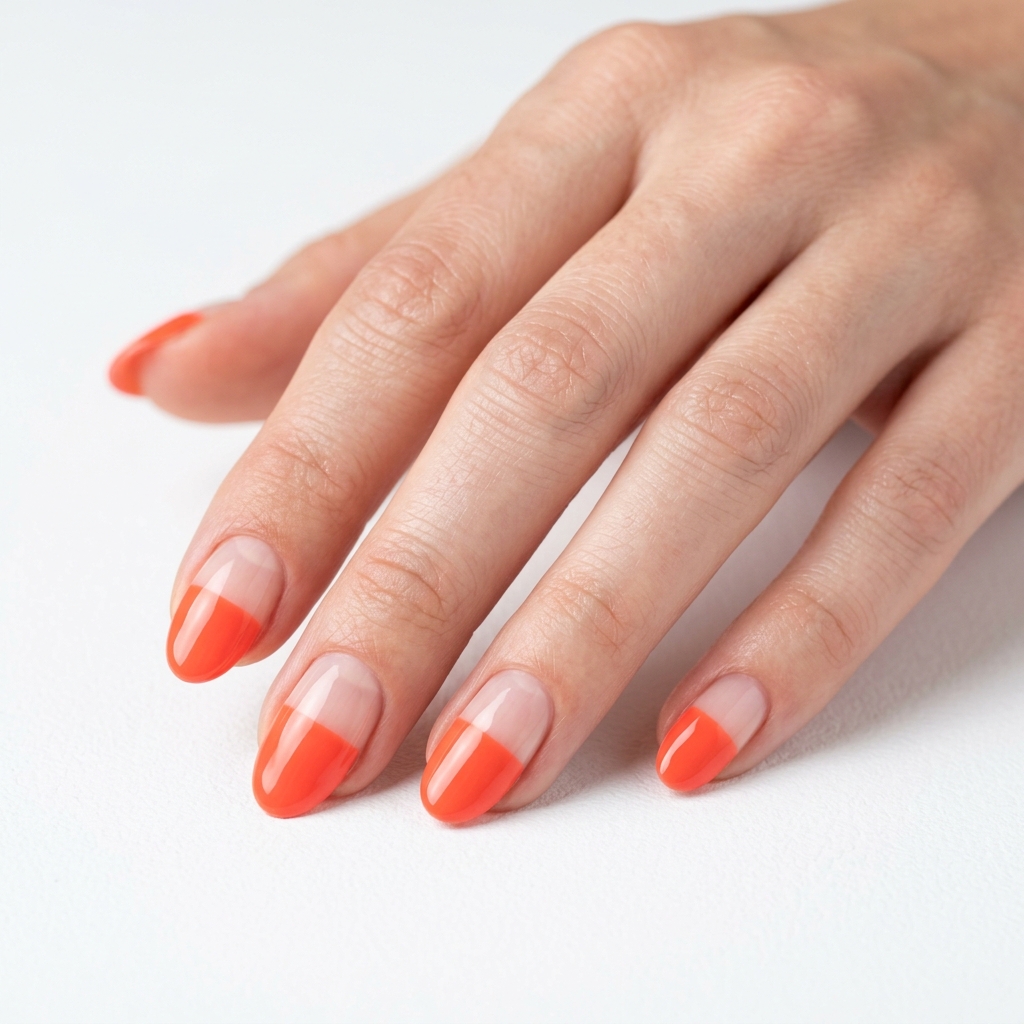 Simple Negative Space Summer Nail Ideas
