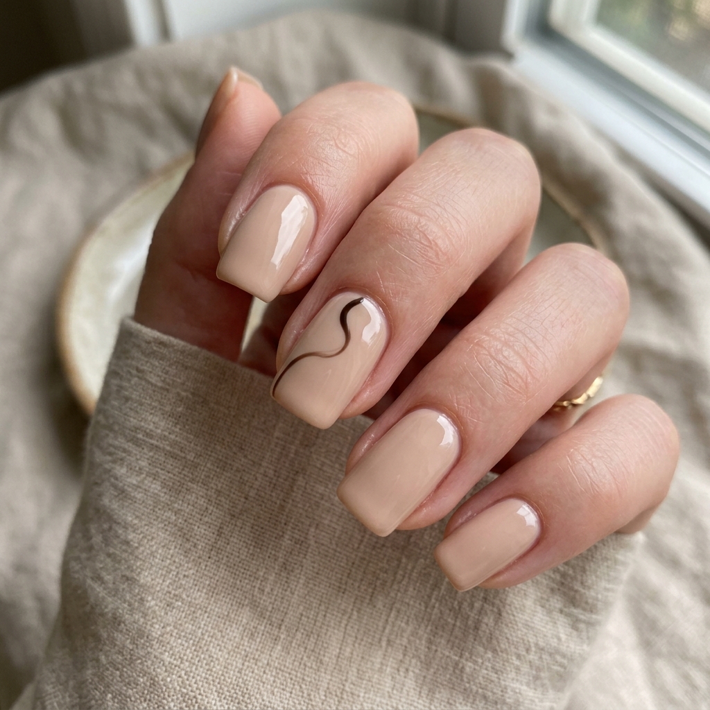 30 Simple Prom Nails Ideas for an Effortlessly Elegant Look 15 Simple Swirl Nail Ideas