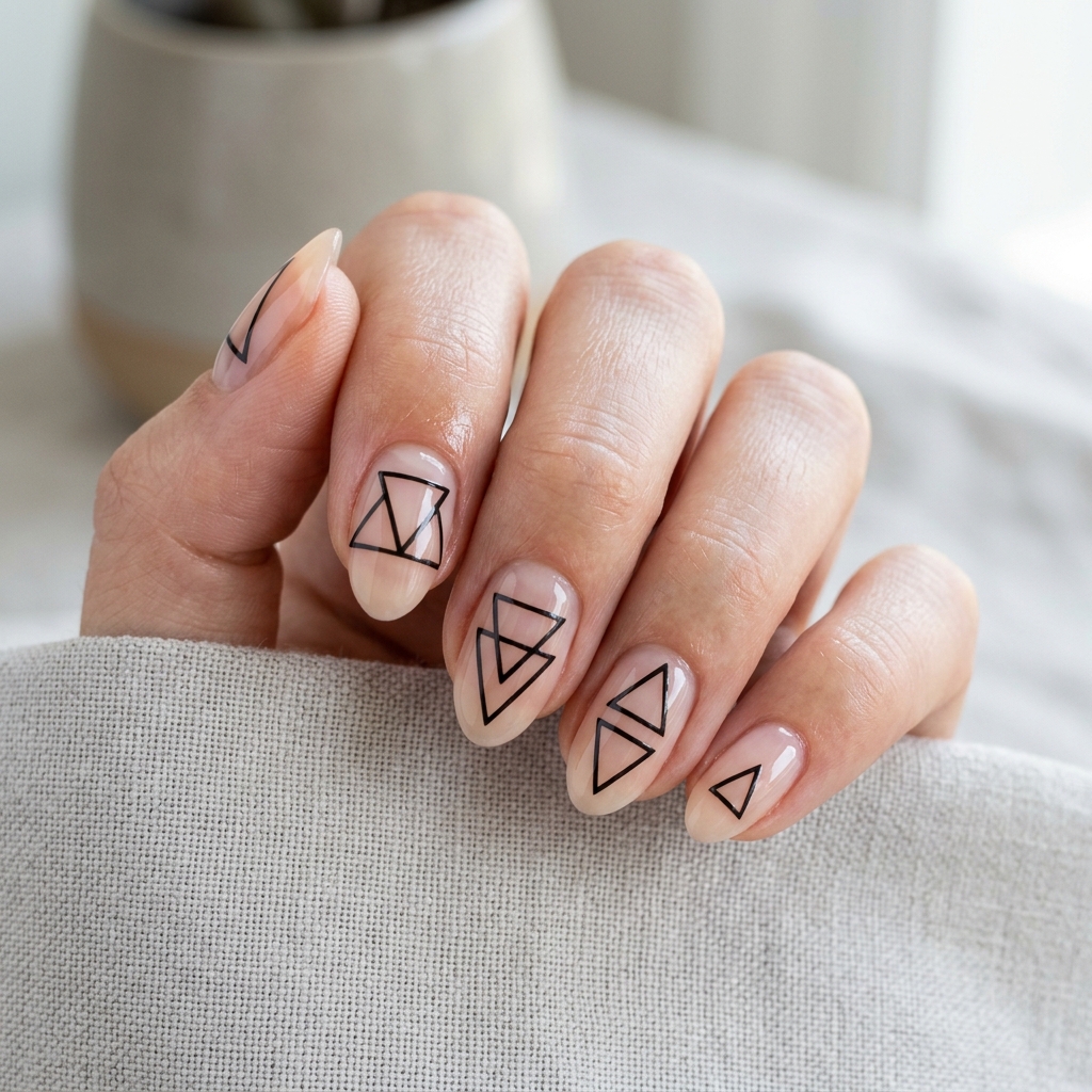 30 Simple Nail Art Ideas to Spark Your Creativity 10 Negative Space Simple Nail Art Ideas