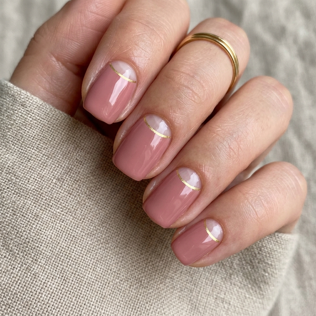 Simple Nails Ideas: 30 Effortless Ways to Elevate Your Everyday Manicure 8 Negative Space Simple Nails Idea