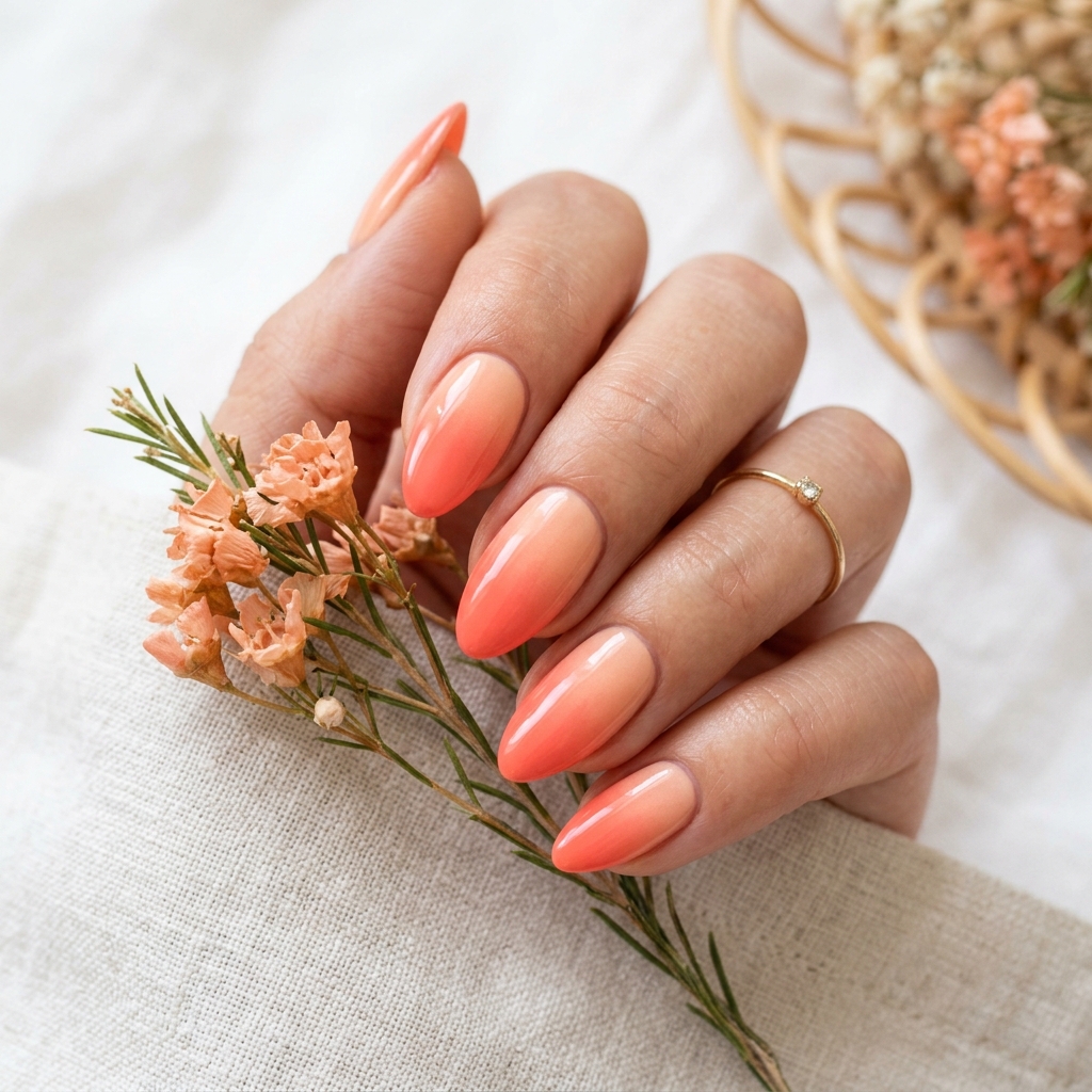 Simple Ombre Summer Nail Ideas