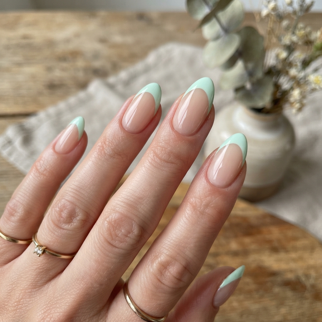 Pastel French Tip Nails Ideas