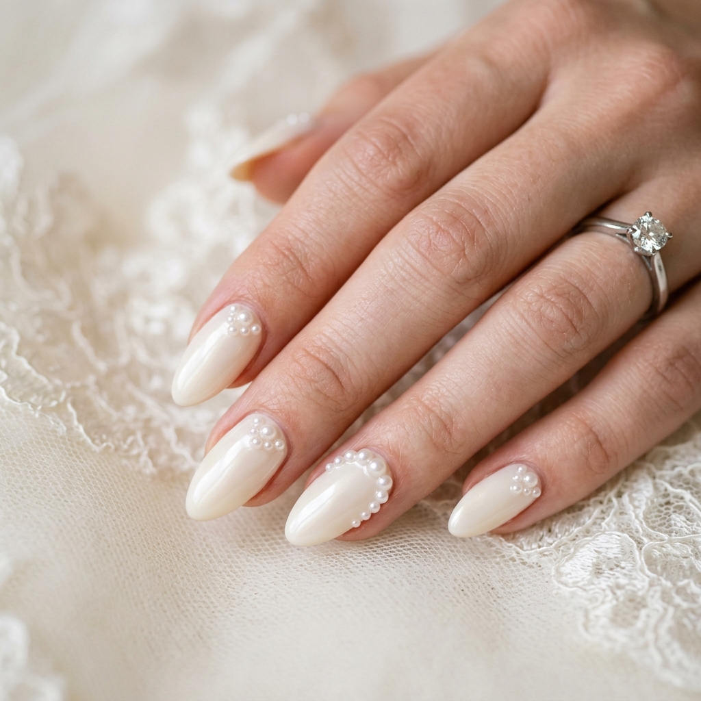 30 Pastel Nails Ideas 15 Pastel Nails With Pearls Idea