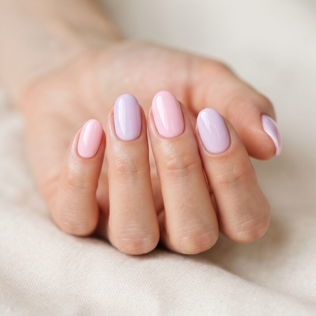 30 Plain Summer Nails Ideas You'll Want to Pin Now 2 Soft Pastel Plain Summer Nails Ideas