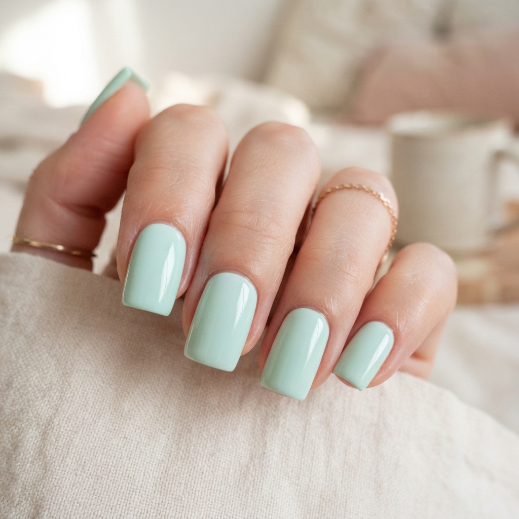 Pastel Square Nails Ideas