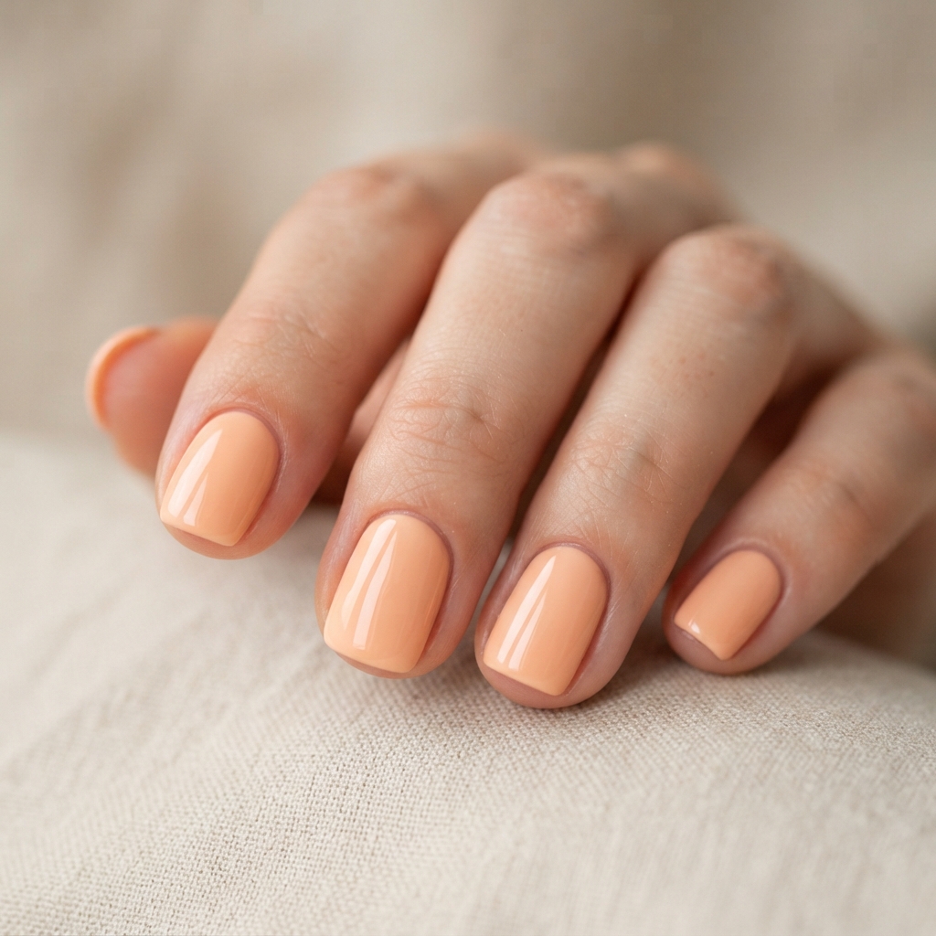 30 Plain Summer Nails Ideas You'll Want to Pin Now 18 Peach Nail Ideas