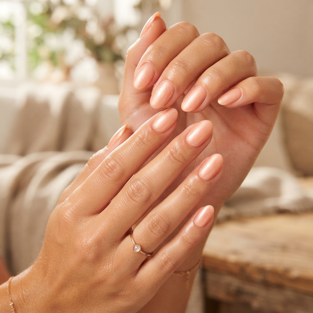 Peachy Glow June Nails 2026 Ideas