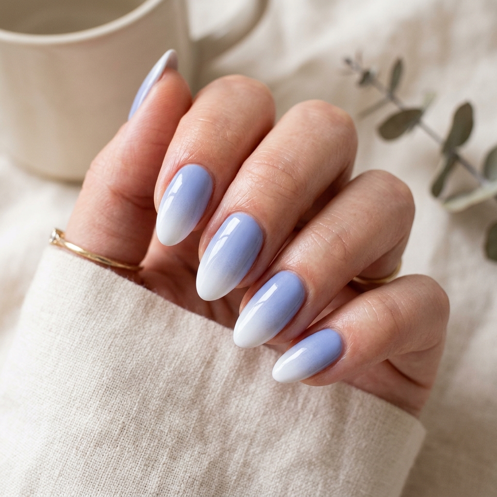 Light Blue Nails 30: Shades, Designs & Inspo for Every Style 24 Periwinkle Light Blue Nails Ideas