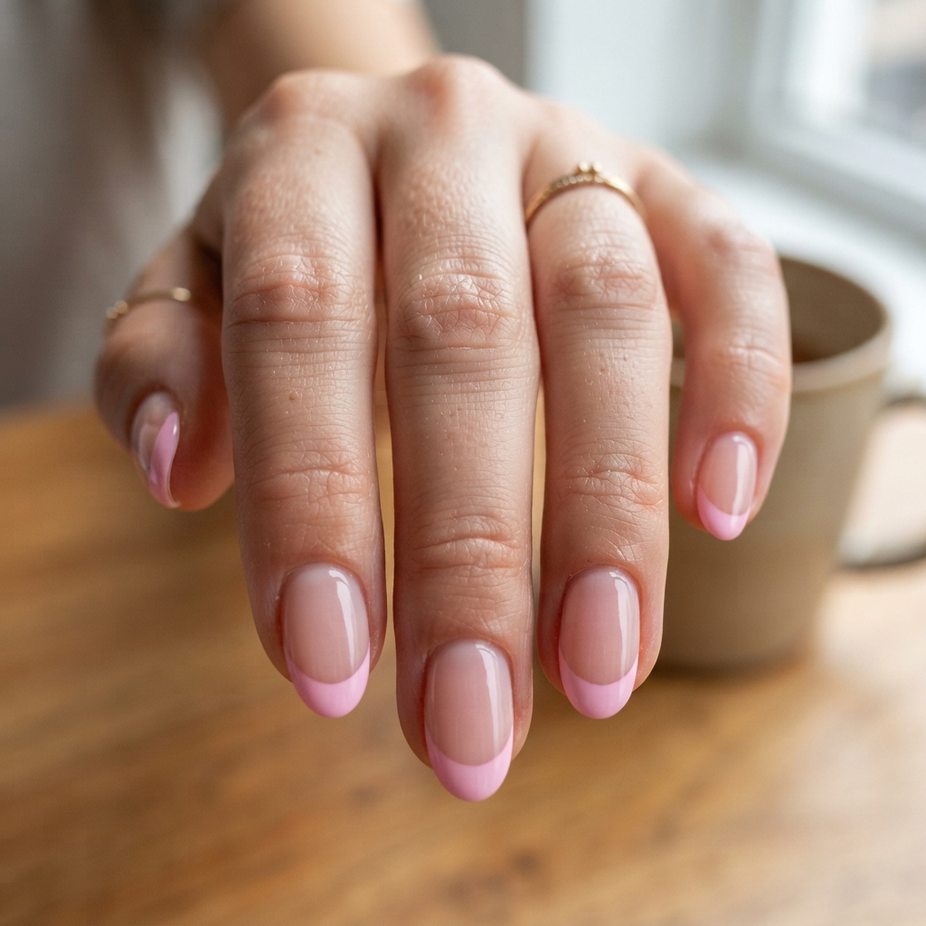 Pink French Tip Ideas