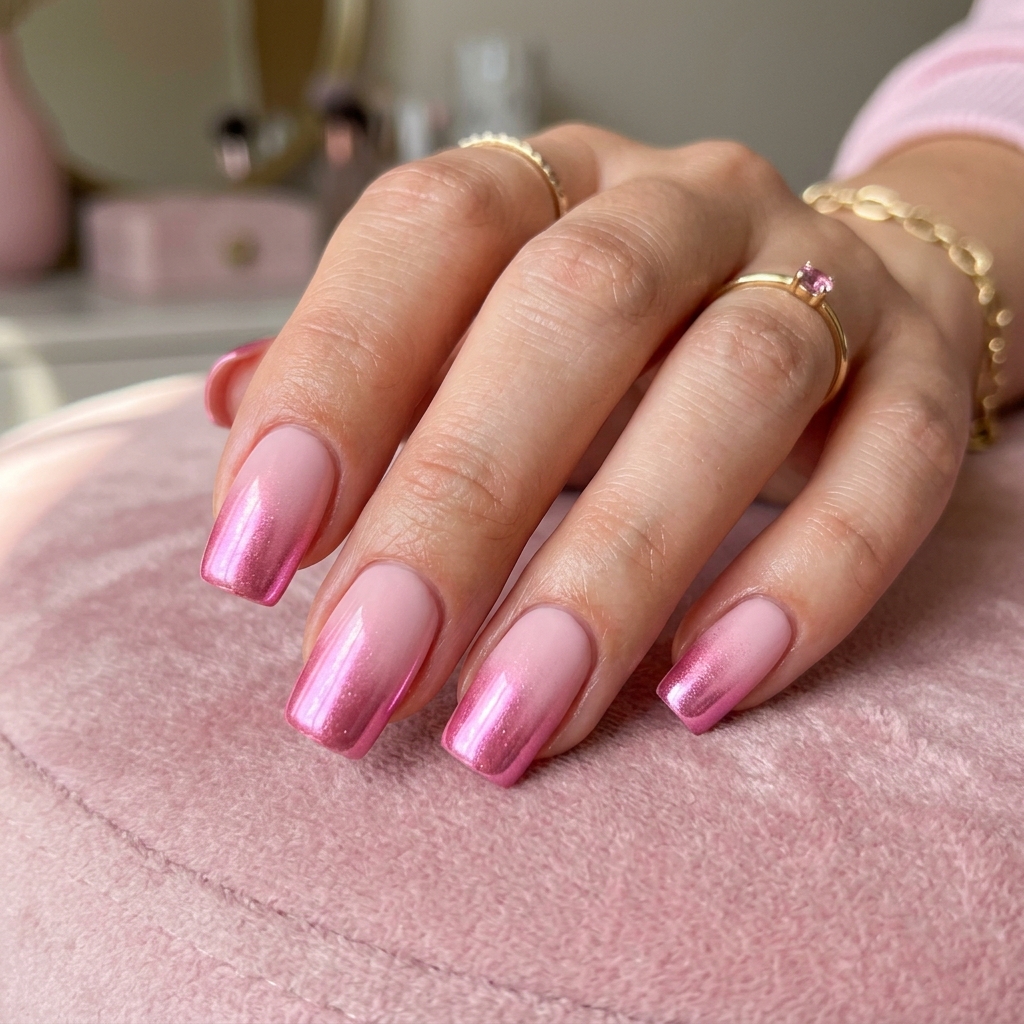 30 Chrome Summer Nails Ideas You'll Want to Try Now 25 Pink Chrome Nails Ideas