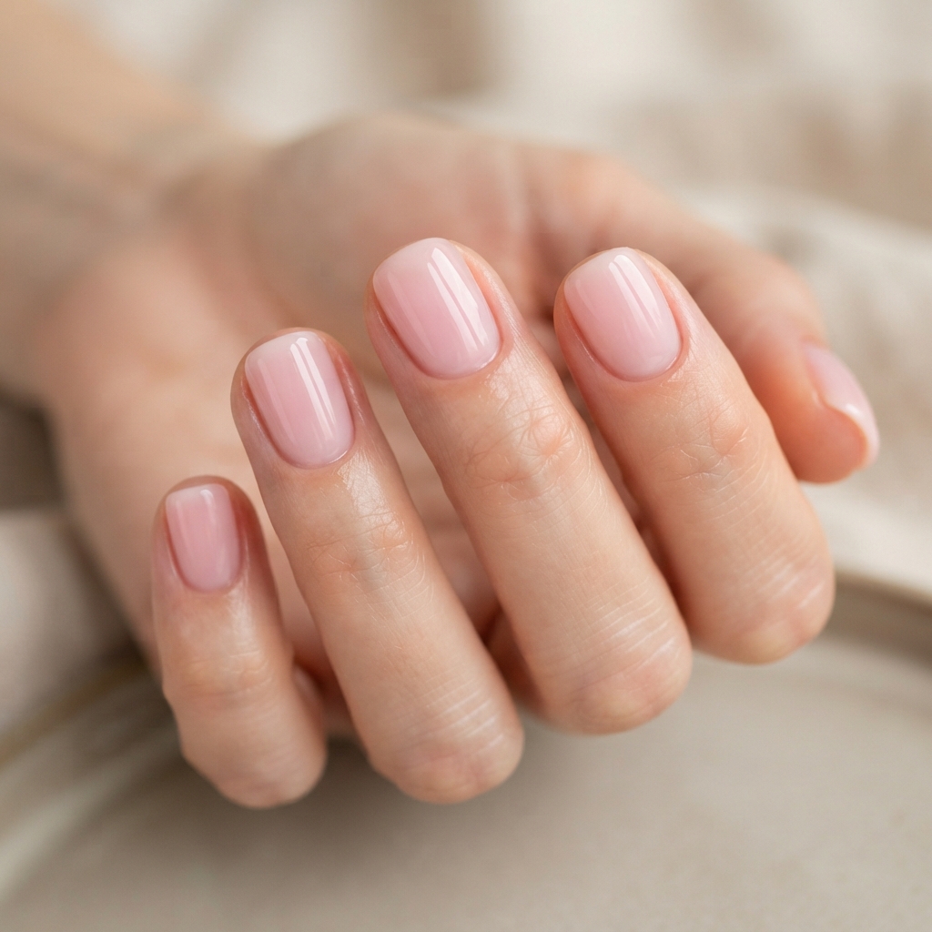 30 Light Pink Jelly Nails Ideas You'll Want to Save Now 20 Minimalist Pink Jelly Nail Ideas
