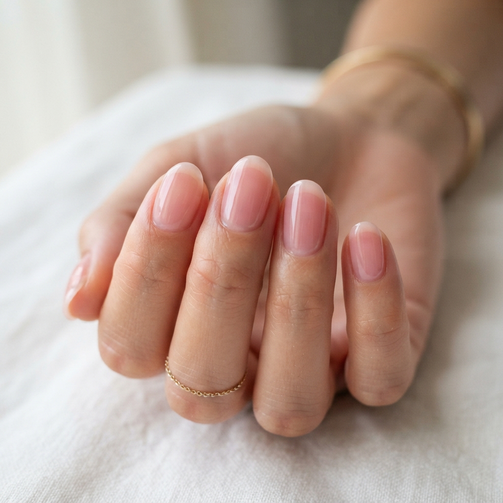 30 Light Pink Jelly Nails Ideas You'll Want to Save Now 6 Translucent Pink Jelly Nail Ideas