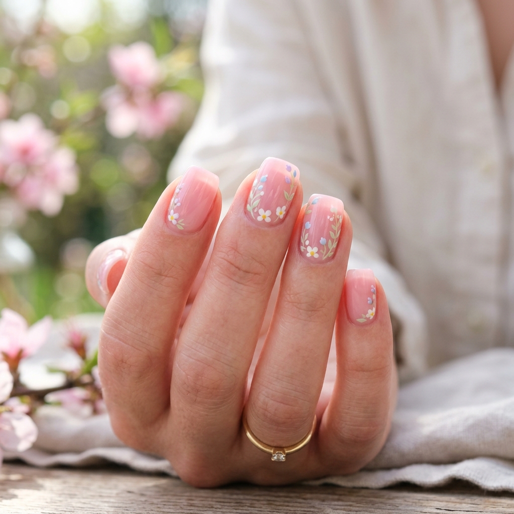 30 Light Pink Jelly Nails Ideas You'll Want to Save Now 22 Pink Jelly Nails for Spring