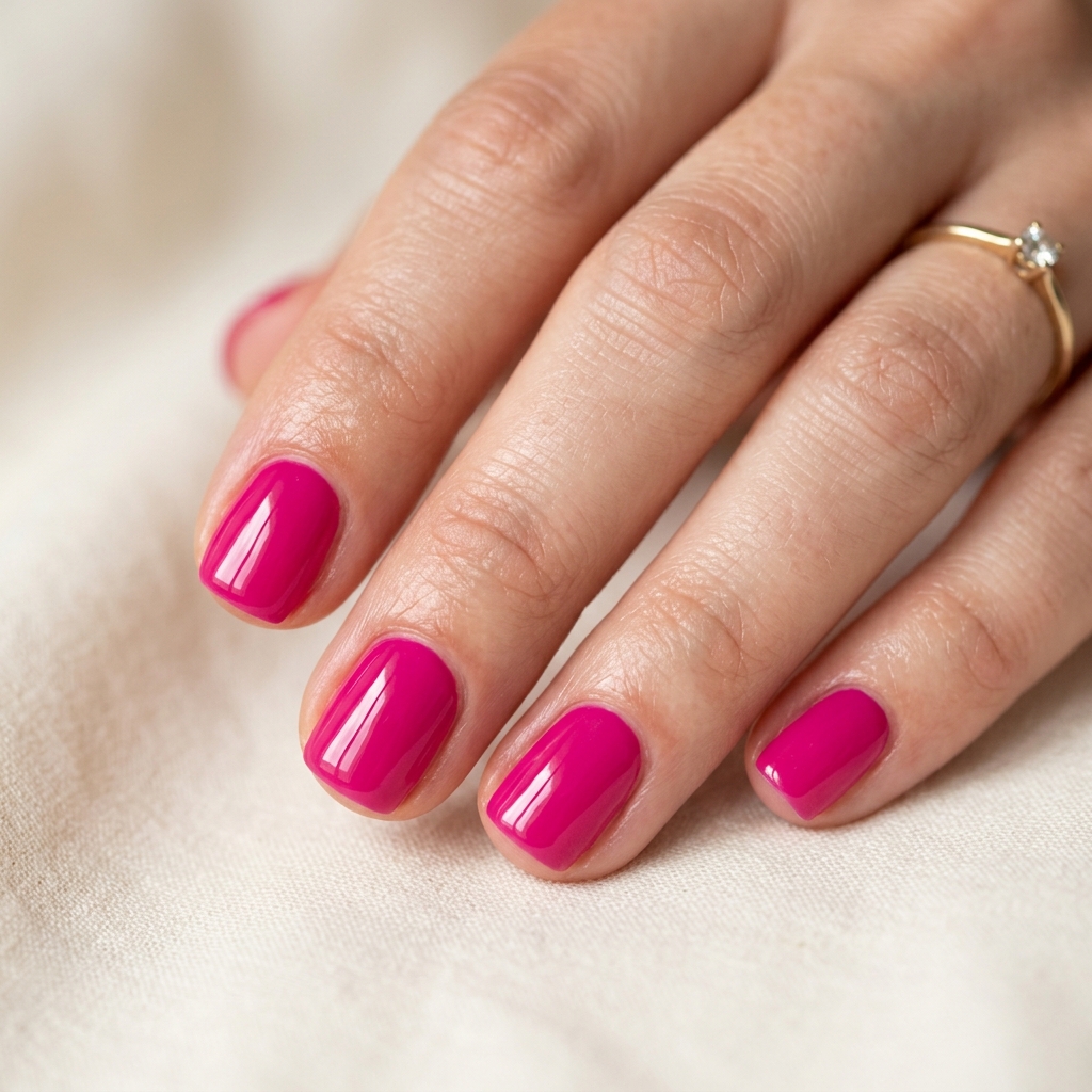 Pink Short Gel Nails Ideas