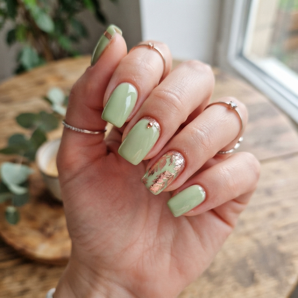30 Pastel Spring Nails Ideas You'll Want to Pin Now 29 Soft Pistachio Green Nail Ideas