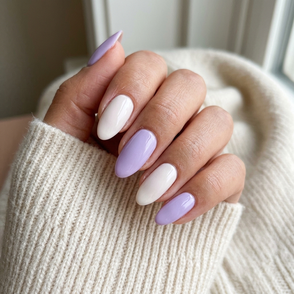 Purple and White Pastel Ideas