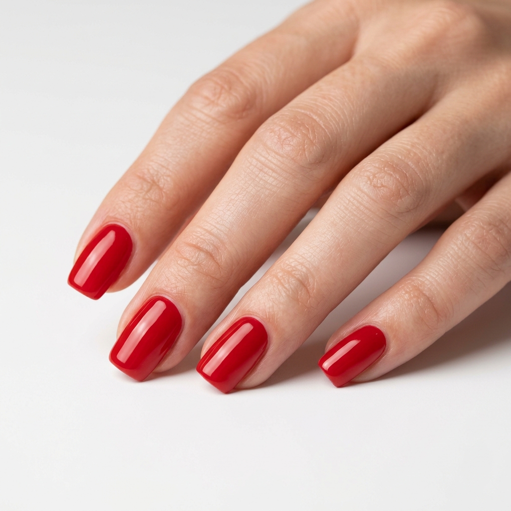 30 Valentines Nails Ideas to Fall in Love With 2 Classic Red Nail Ideas