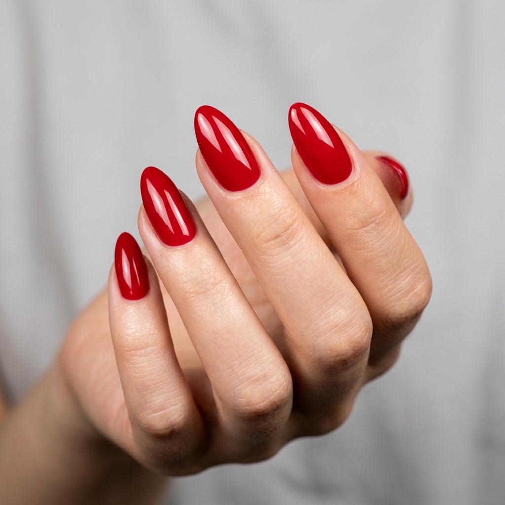 Bold Red Statement Nails Ideas