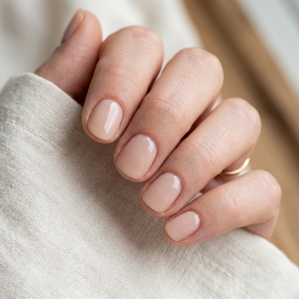 Simple Nails Ideas: 30 Effortless Ways to Elevate Your Everyday Manicure 27 Round Shape Simple Nails Idea