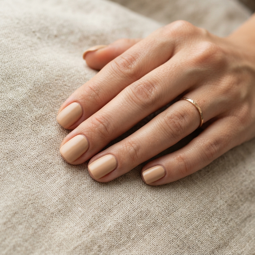 30 Plain Summer Nails Ideas You'll Want to Pin Now 19 Sand Tone Nail Ideas