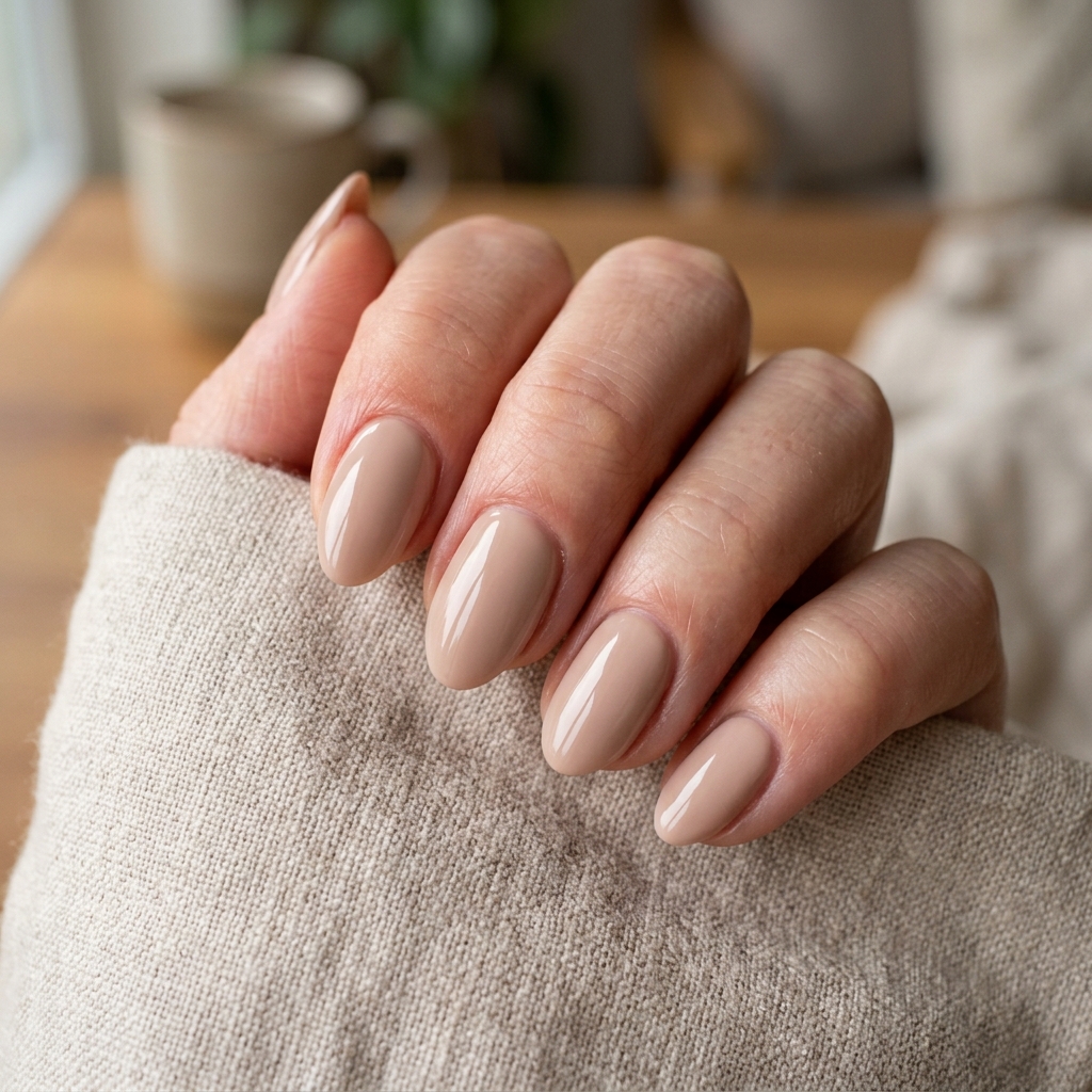 Almond Shaped Short Gel Nails Ideas