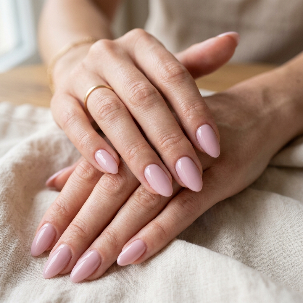 Short Acrylic Nails Round Up: 30 Stylish Looks for Every Nail Shape 5 Short Almond Acrylic Nails Ideas