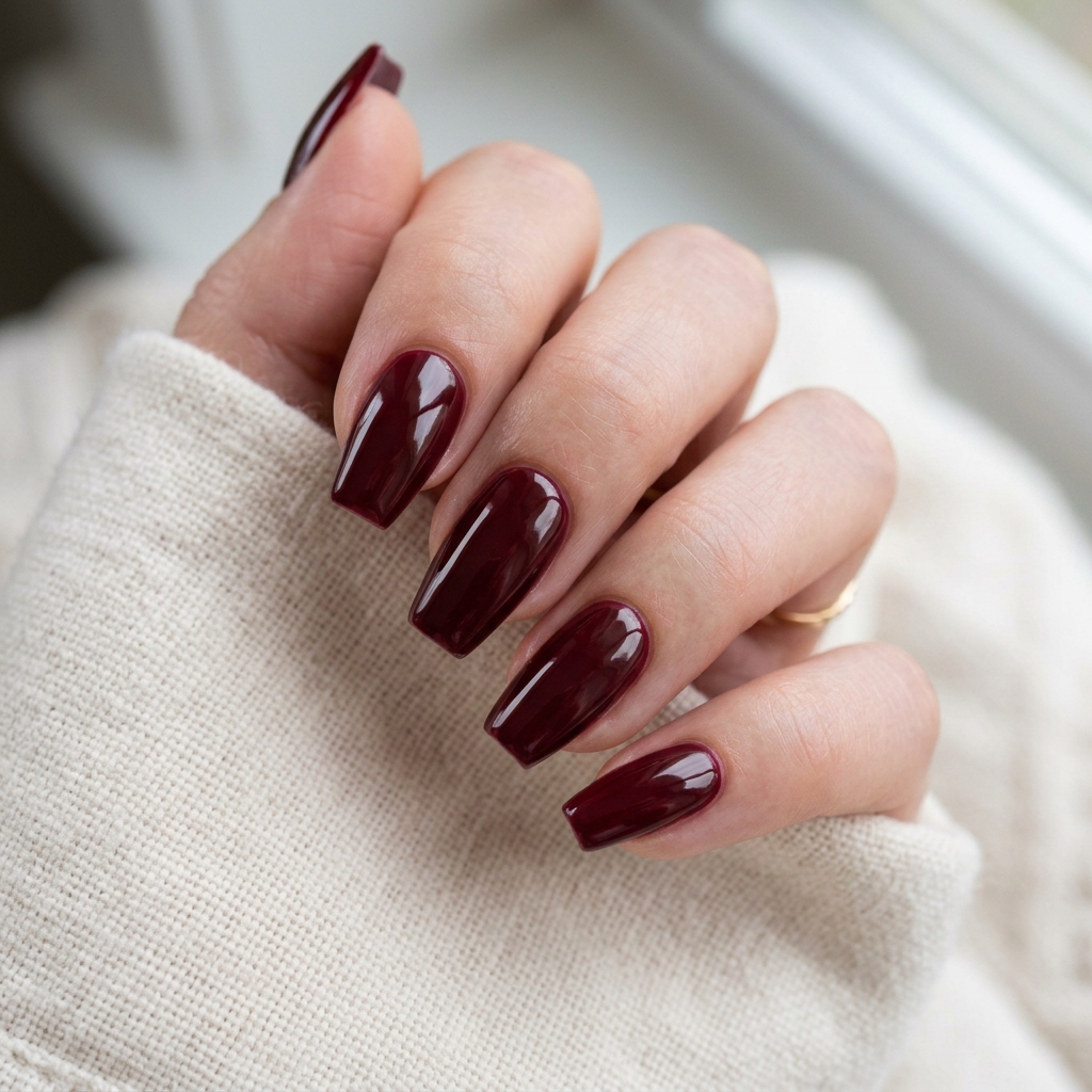 Short Acrylic Nails Round Up: 30 Stylish Looks for Every Nail Shape 10 Short Coffin Acrylic Nails Ideas