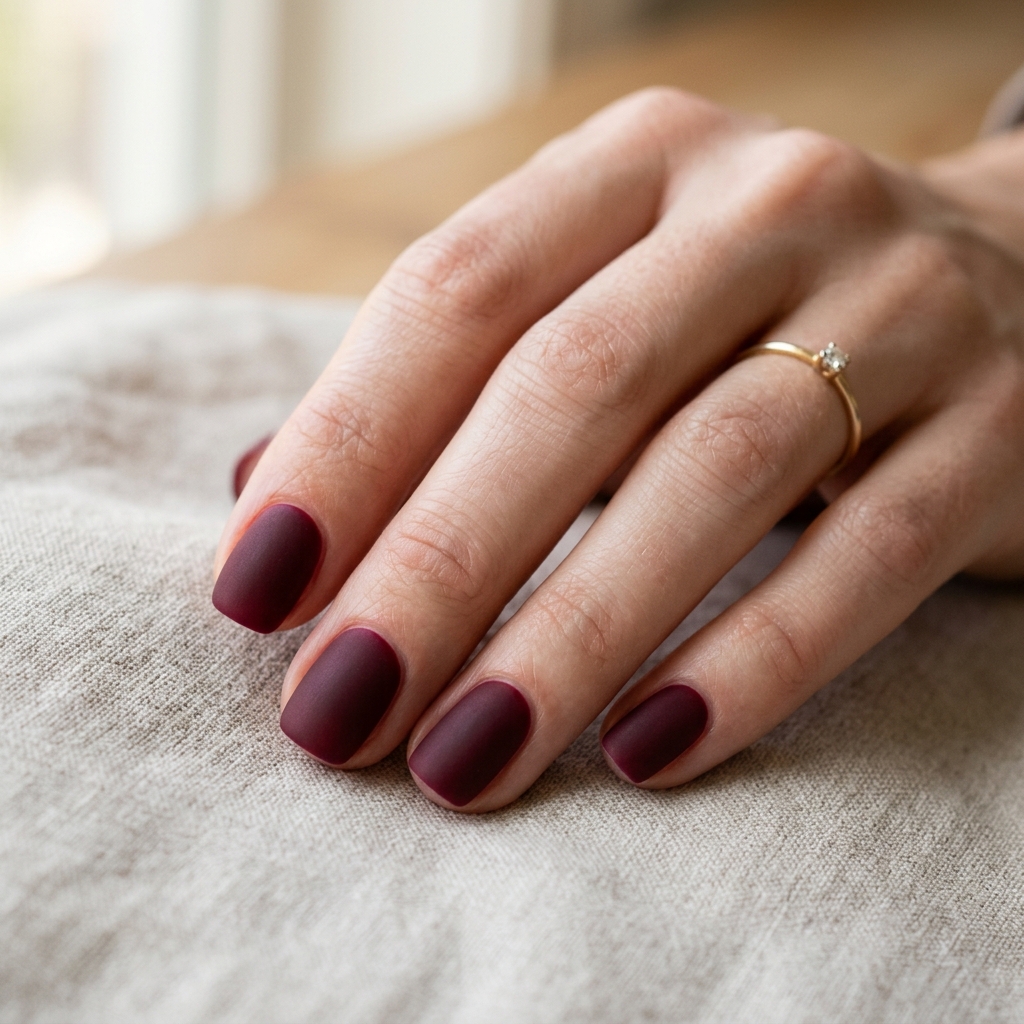 Matte Short Gel Nail Ideas