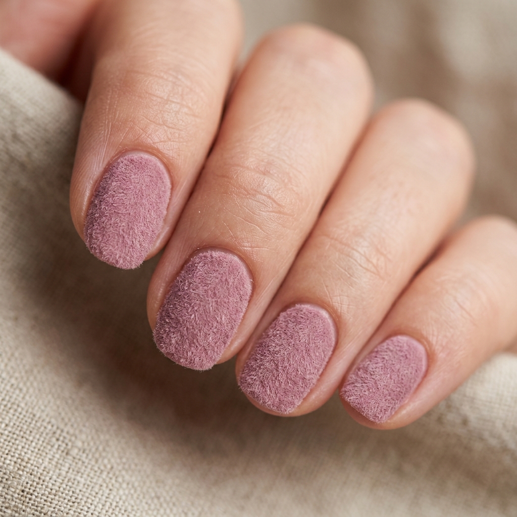 Textured Short Gel Nail Ideas