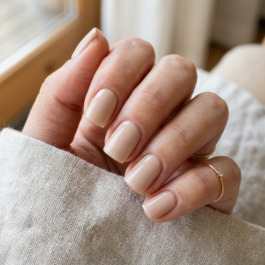 Simple Nails Ideas: 30 Effortless Ways to Elevate Your Everyday Manicure 9 Short Square Simple Nails Idea