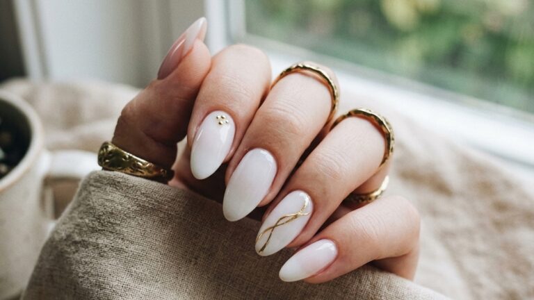 Simple Acrylic Nails