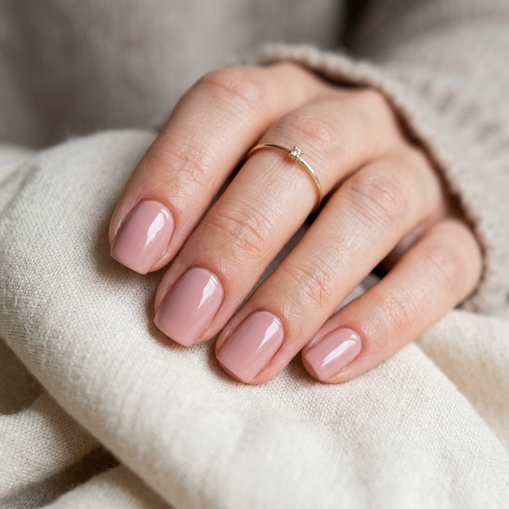 Simple Nails Ideas: 30 Effortless Ways to Elevate Your Everyday Manicure 7 Soft Pink Simple Nails Idea