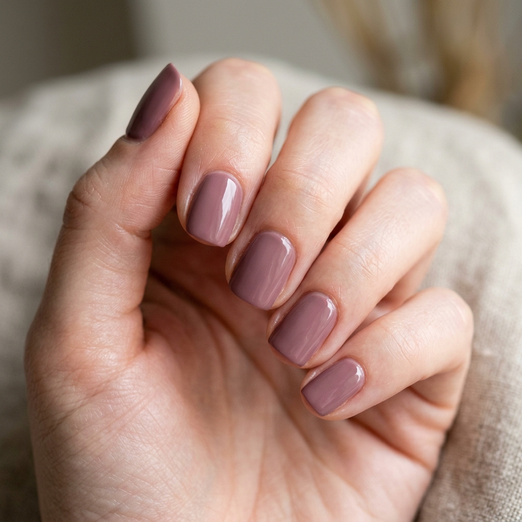 Simple Nails Ideas: 30 Effortless Ways to Elevate Your Everyday Manicure 3 Single Color Simple Nails Idea