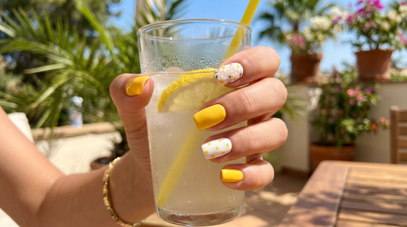 simple summer nails
