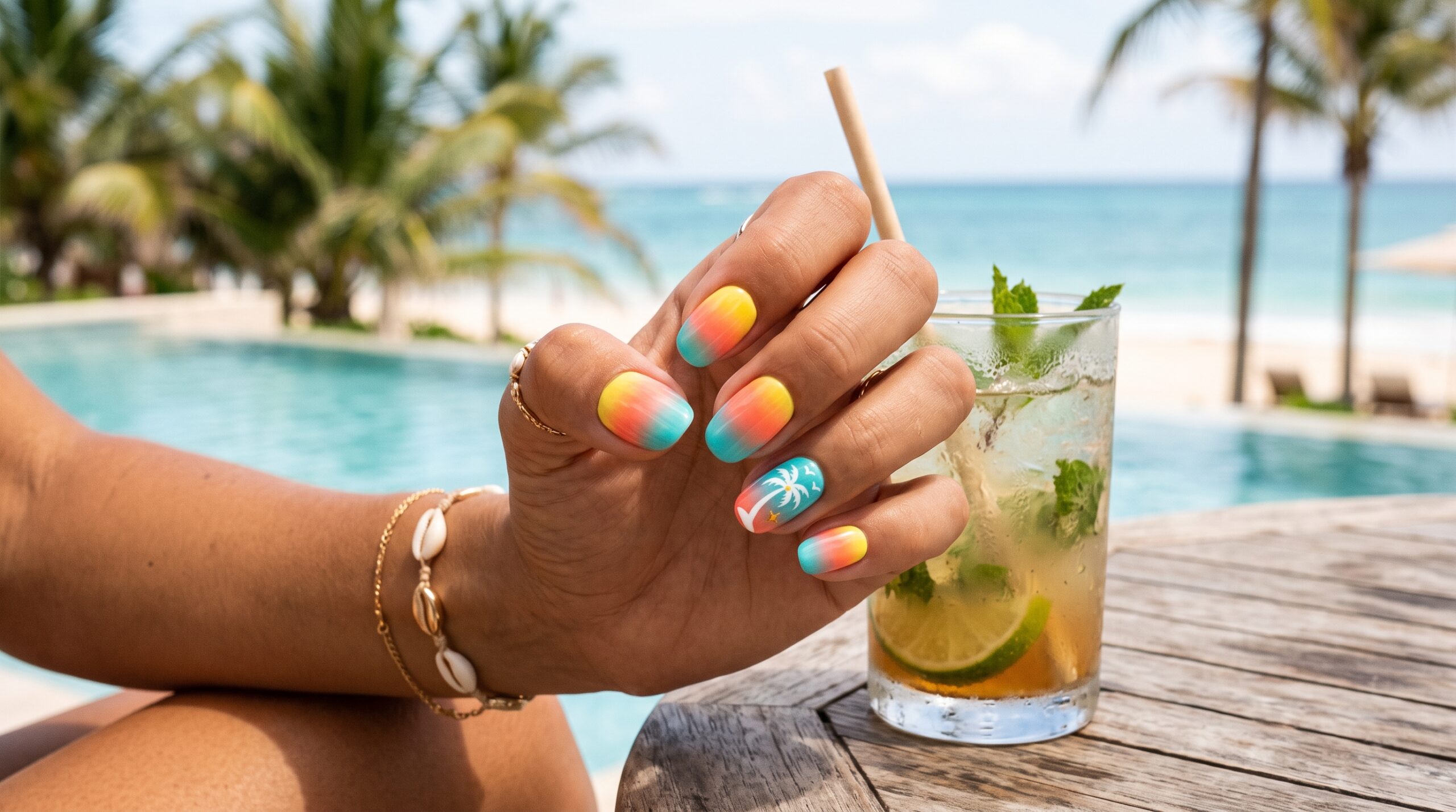 vacation nails