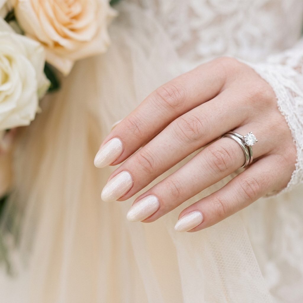 Simple Acrylic Nails Ideas: 30 Creative Looks You'll Love 28 Wedding Simple Acrylic Nail Ideas