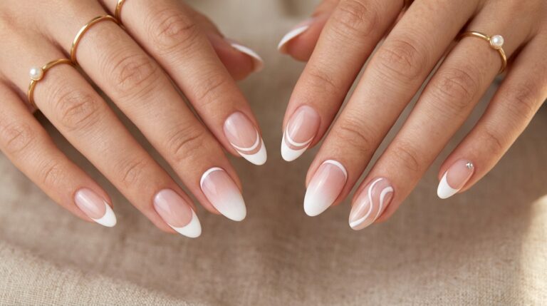 White French Tip Nails