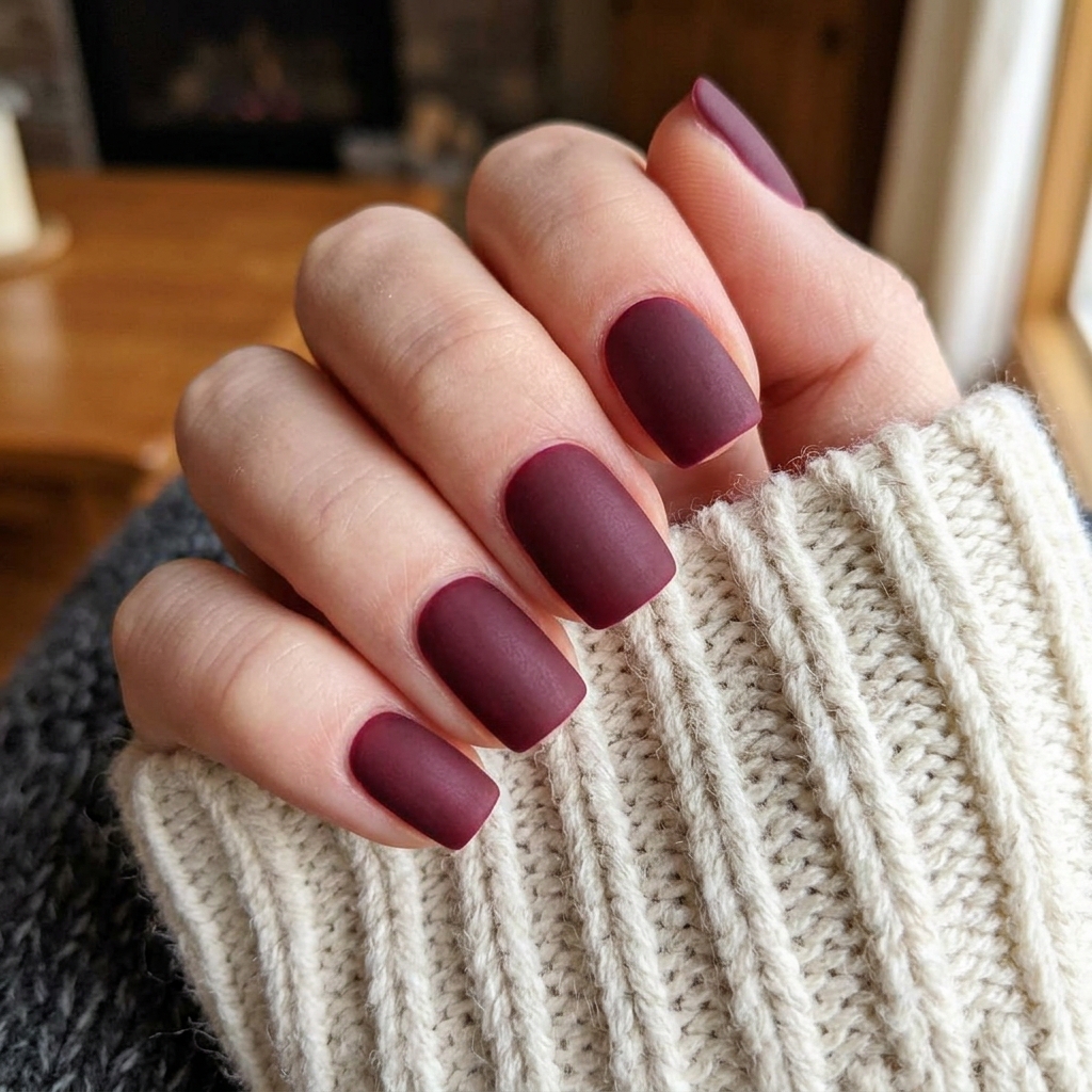 Wine Red Nail Ideas