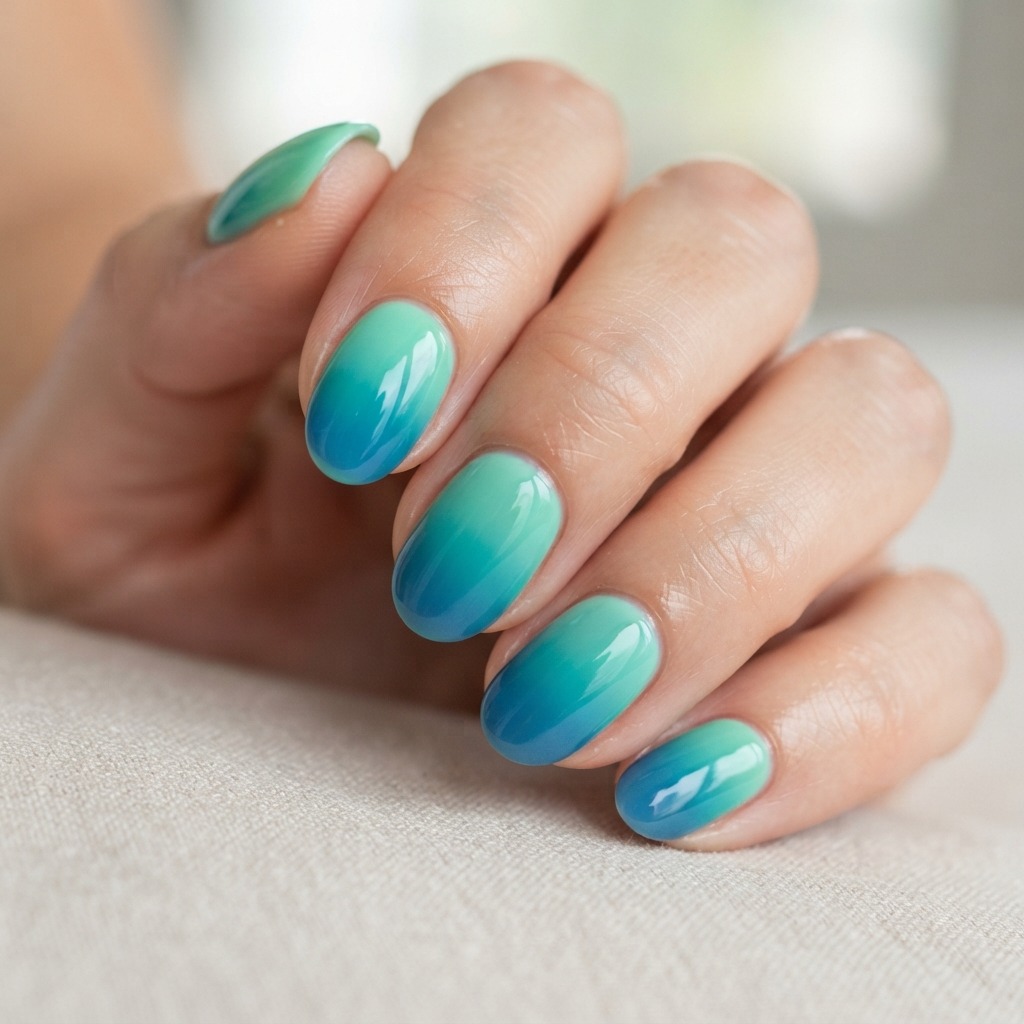 Green to Blue Ombre Ideas