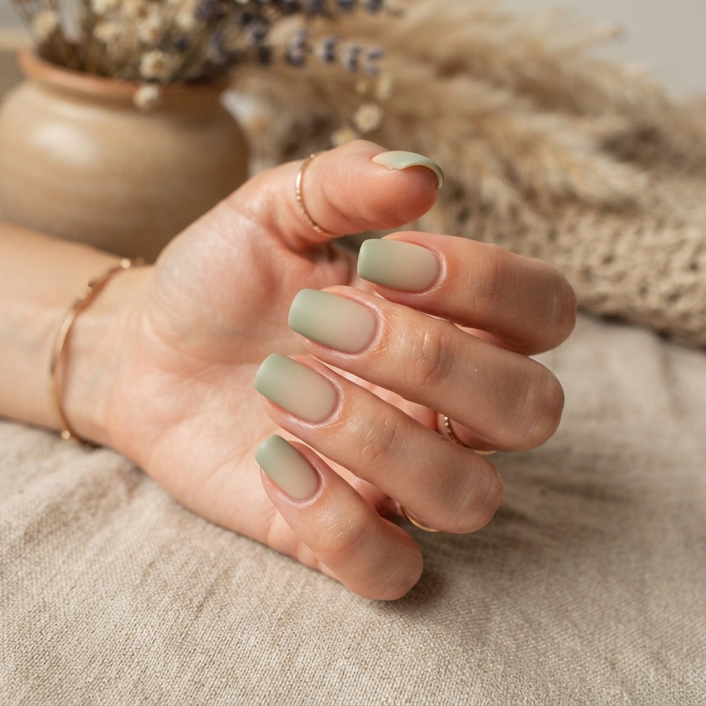 Pistachio Ombre Ideas