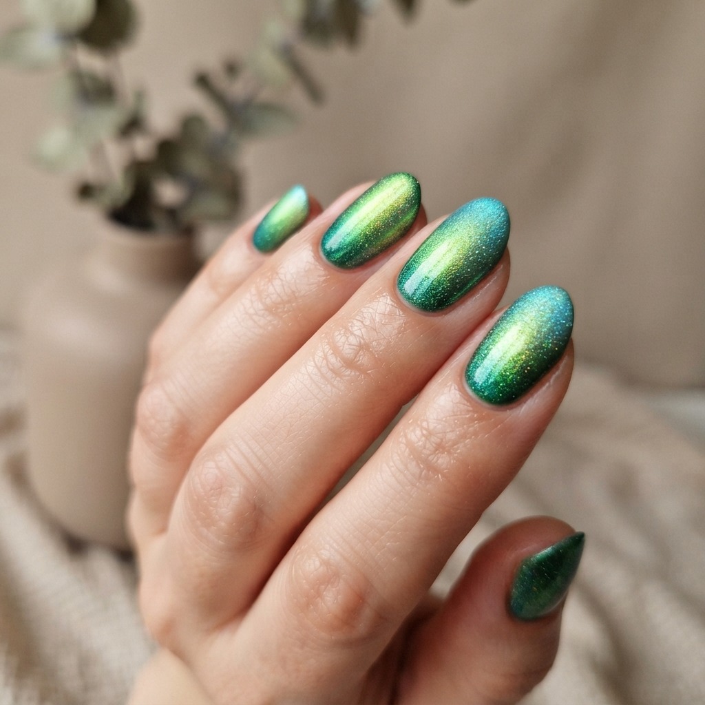 Pastel Green Ombre Ideas