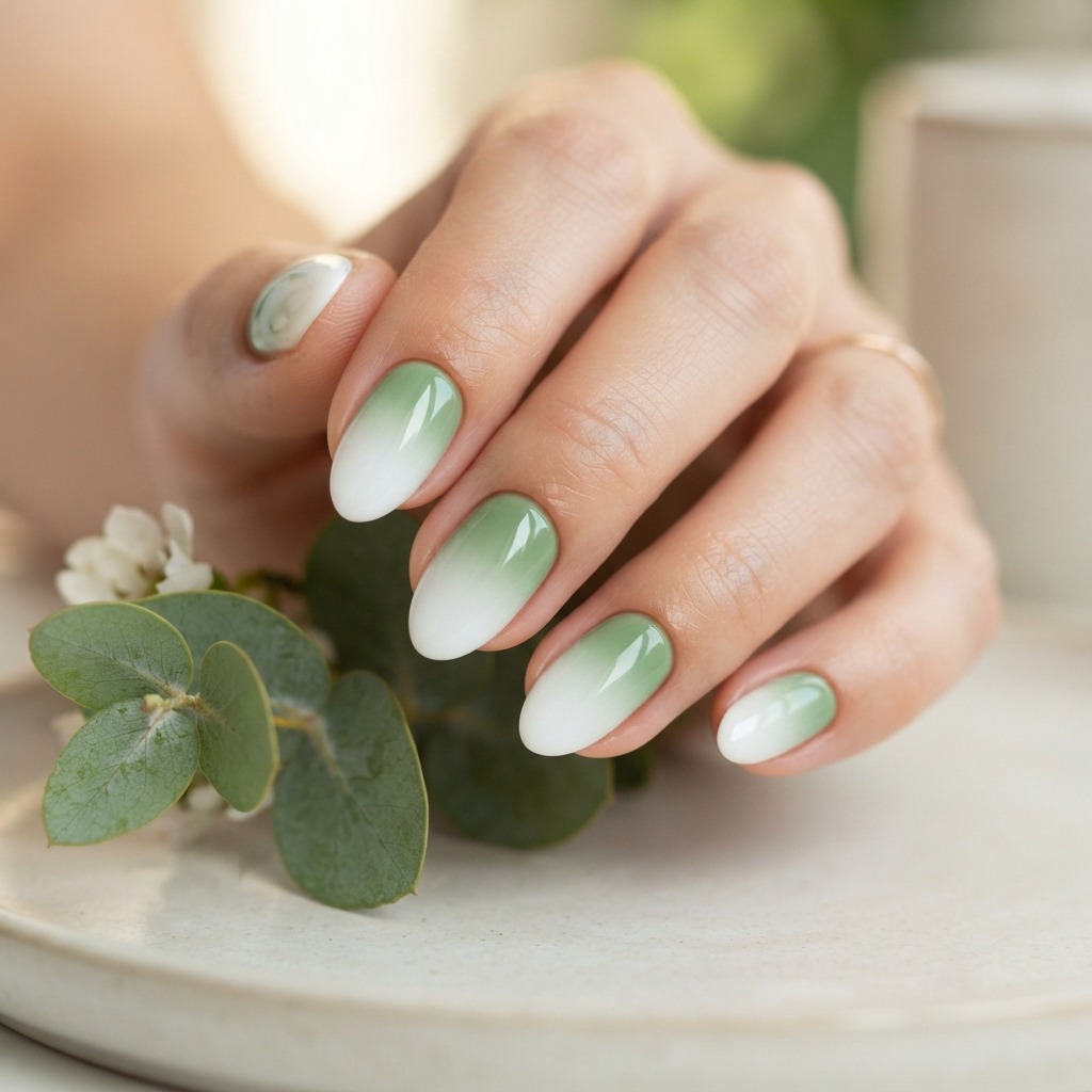 Green to White Gradient Ideas