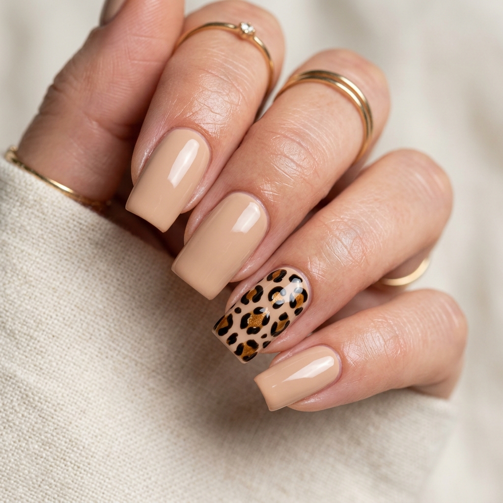 Animal Print Nail Design Ideas
