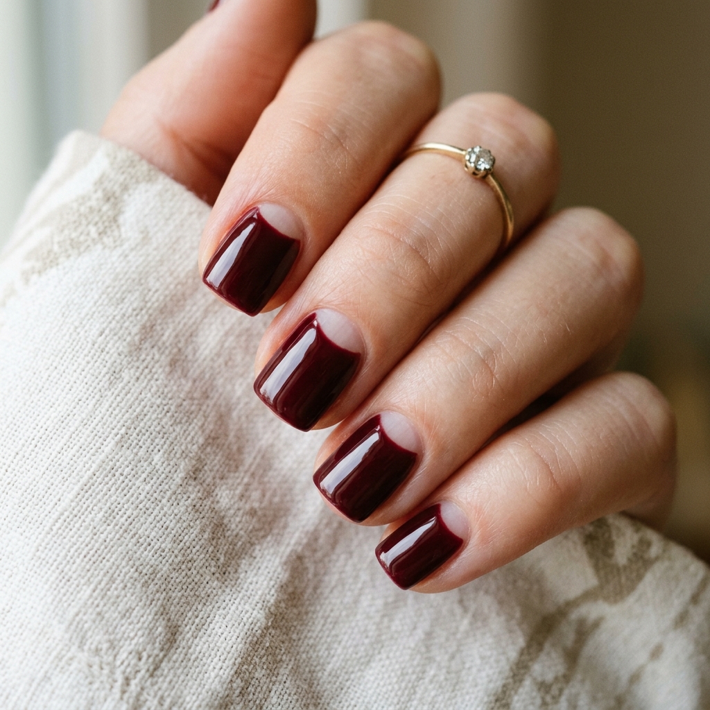 30 Short Natural Nails Ideas to Inspire Your Next Manicure 31 Clean Half Moon Nail Idea