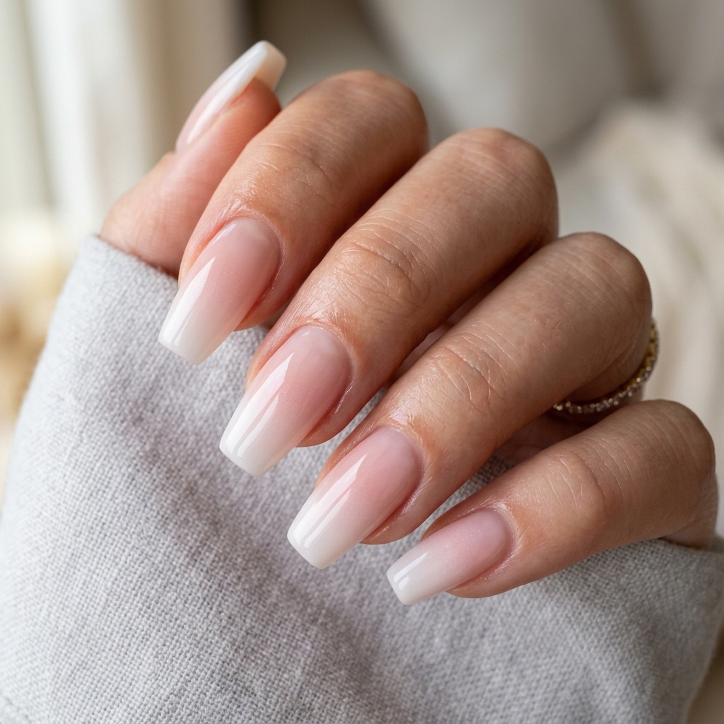 Tapered Square Nails Ideas: 30 Fresh Looks to Try Next 15 Tapered Square Gradient Tip Nails Ideas