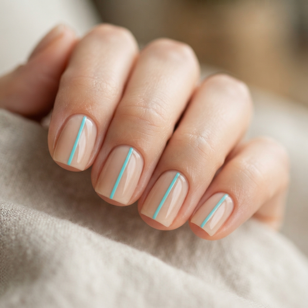 30 Turquoise Nails Ideas That Will Instantly Brighten Your Look 31 Turquoise Minimalist Nails Ideas