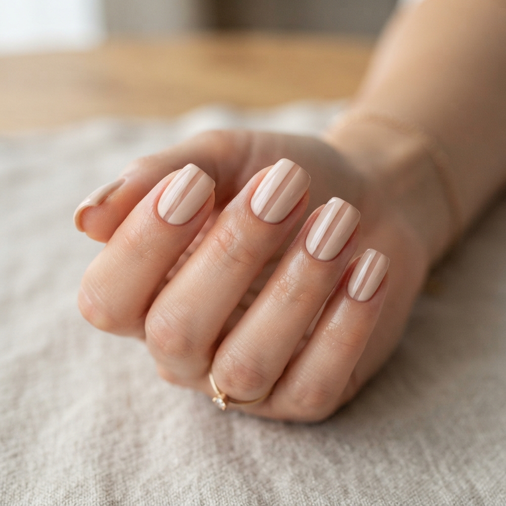 Negative Space Nail Design Ideas
