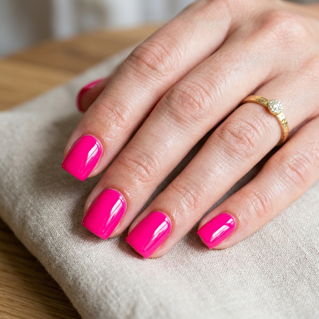 Hot Pink Nail Ideas