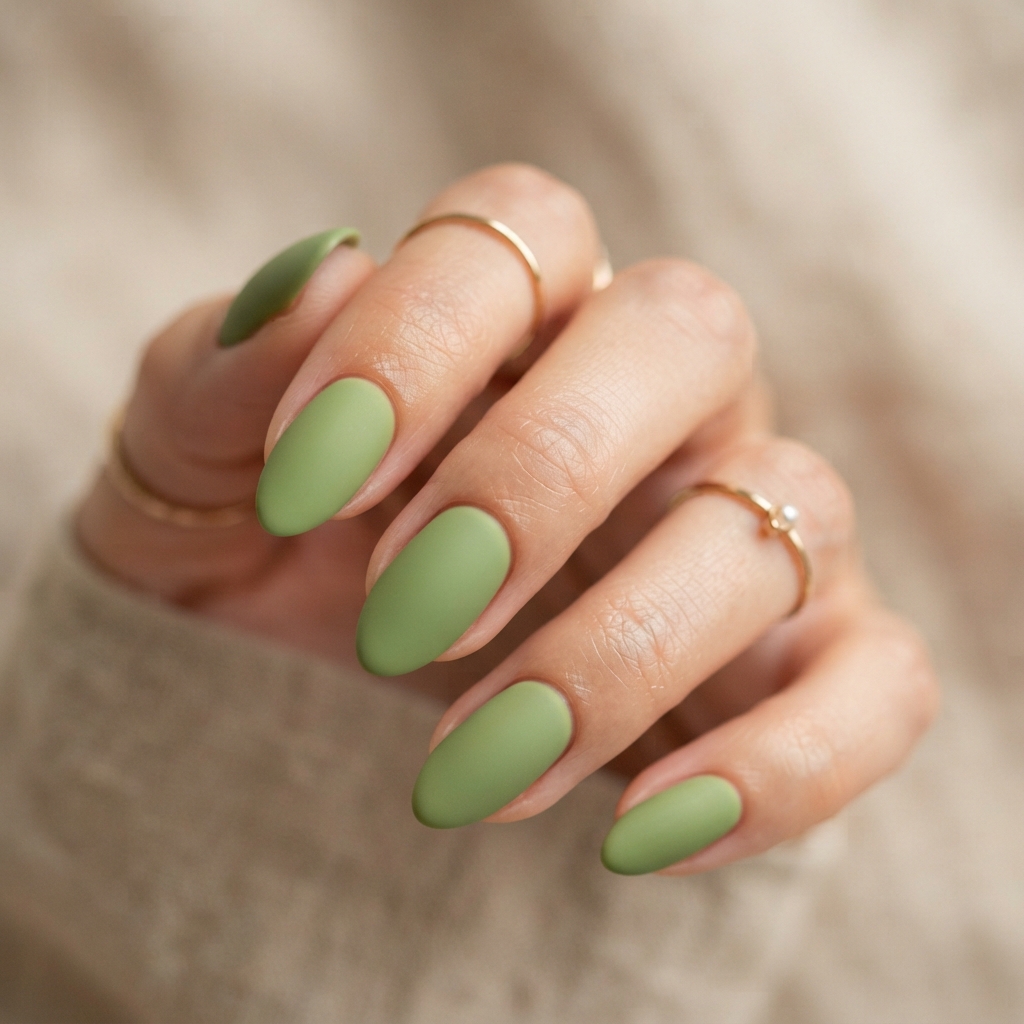 30 Matcha Nails Ideas That Bring Out Your Creative Side 21 Matcha Butter Nails Ideas