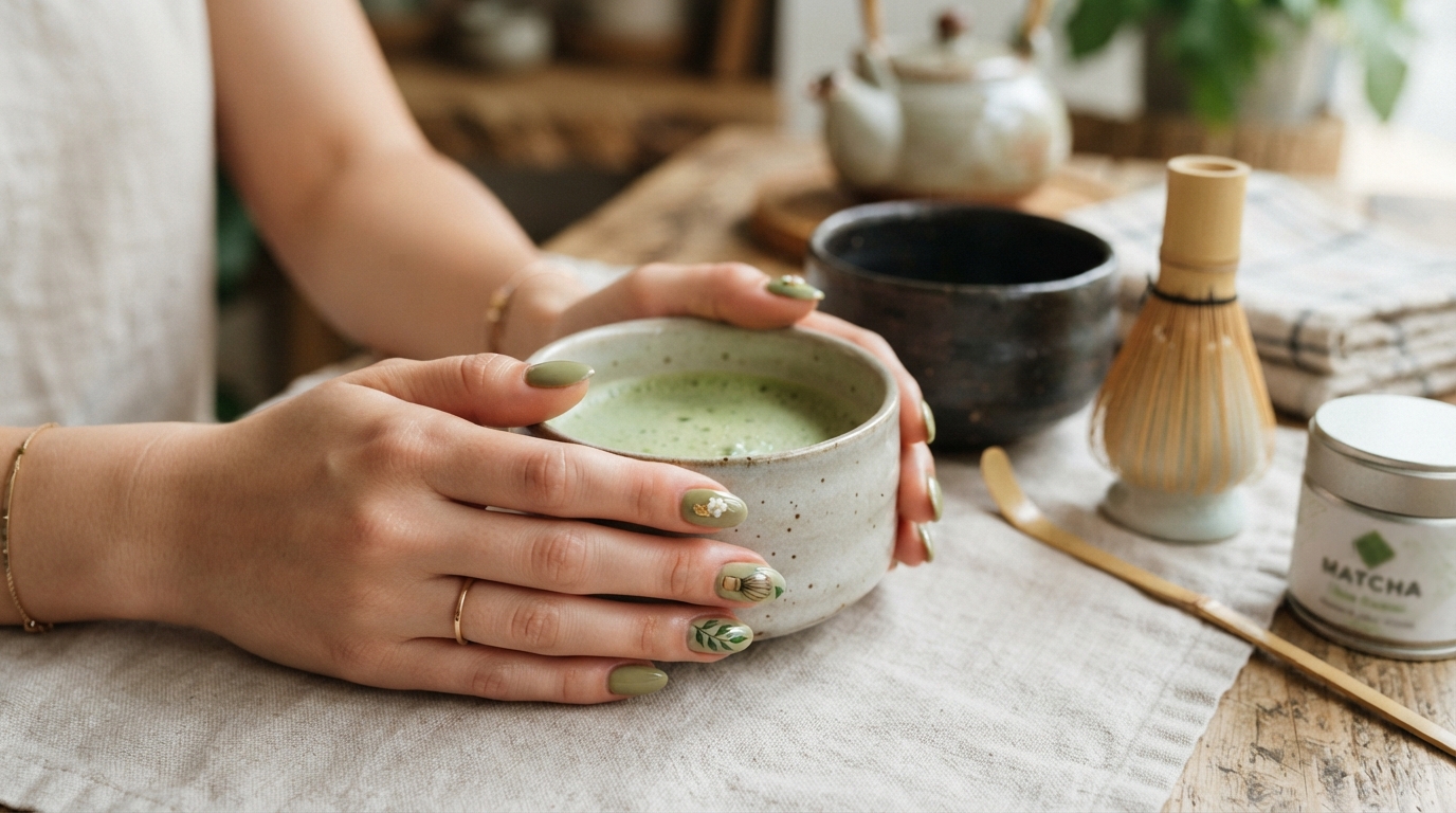 Matcha Nails